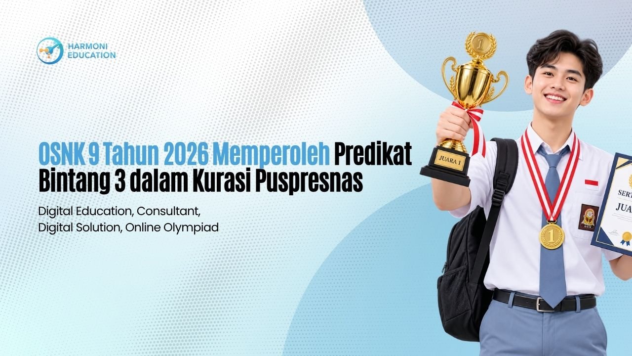 OSNK 9 Tahun 2026 Memperoleh Predikat Bintang 3 dalam Kurasi Puspresnas