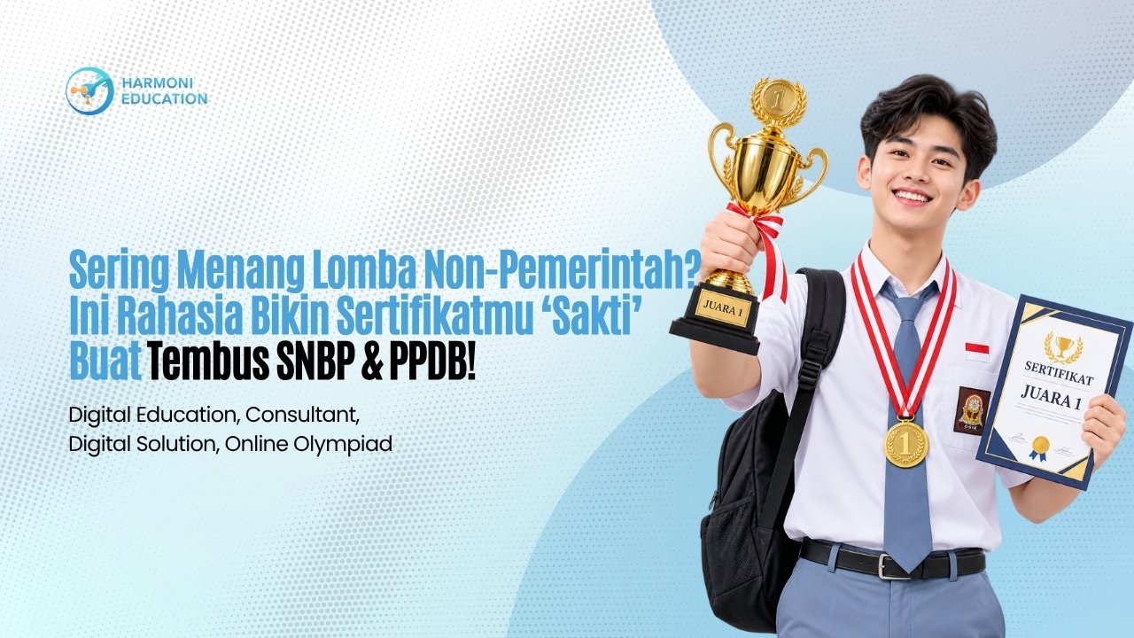 Sering Menang Lomba Non-Pemerintah? Ini Rahasia Bikin Sertifikatmu ‘Sakti’ Buat Tembus SNBP & PPDB!